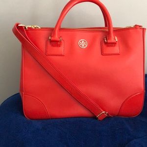 Tory Burch Robinson Double Zip Tote